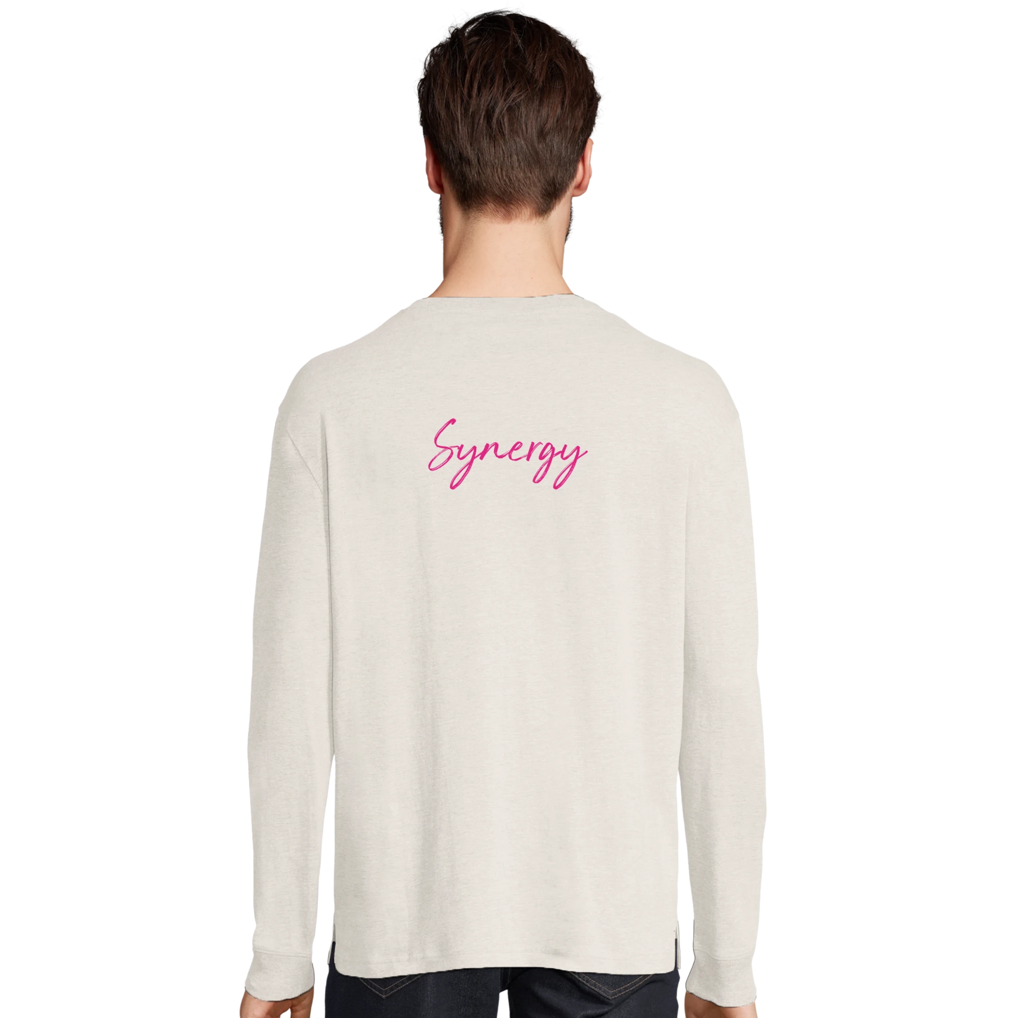 Synergy - "Synch´d Hands" Long sleeve Off White XS 4