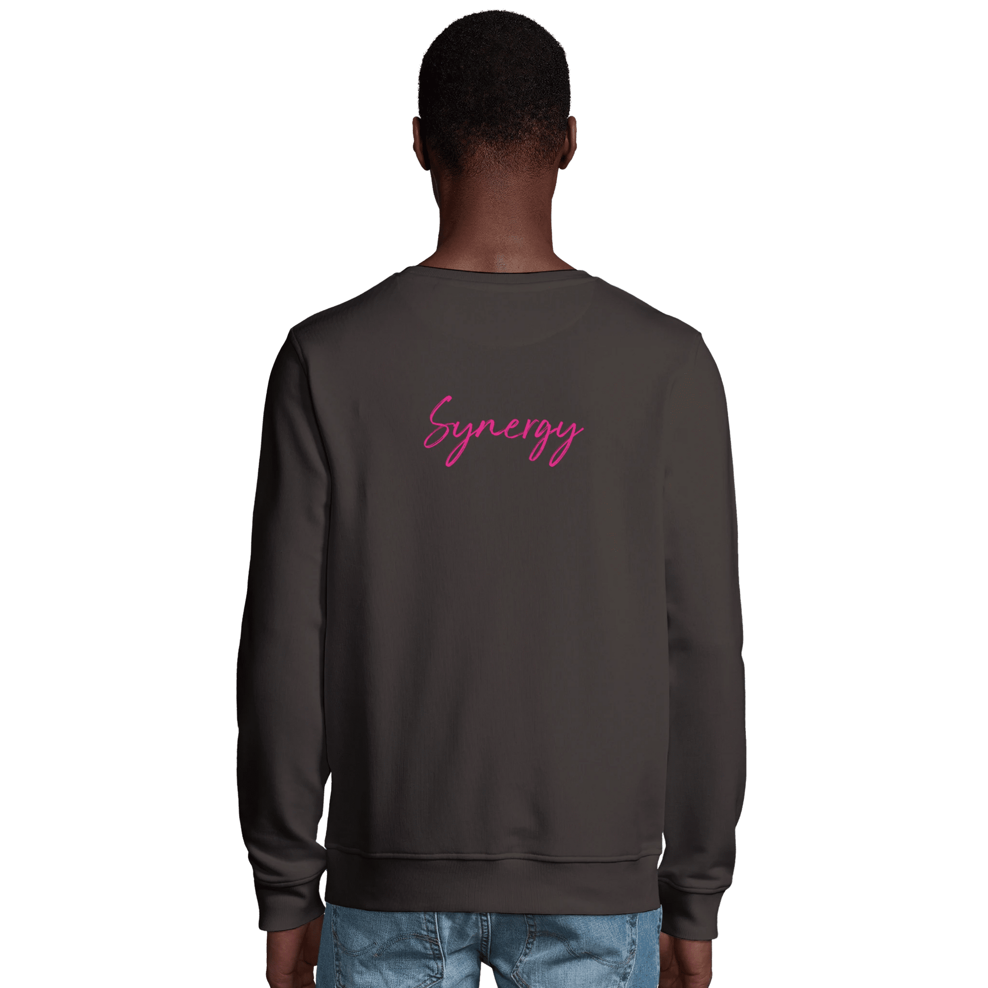 Synergy - "Synch´d Hands" Sweatshirt deep charcoal grey XS 4