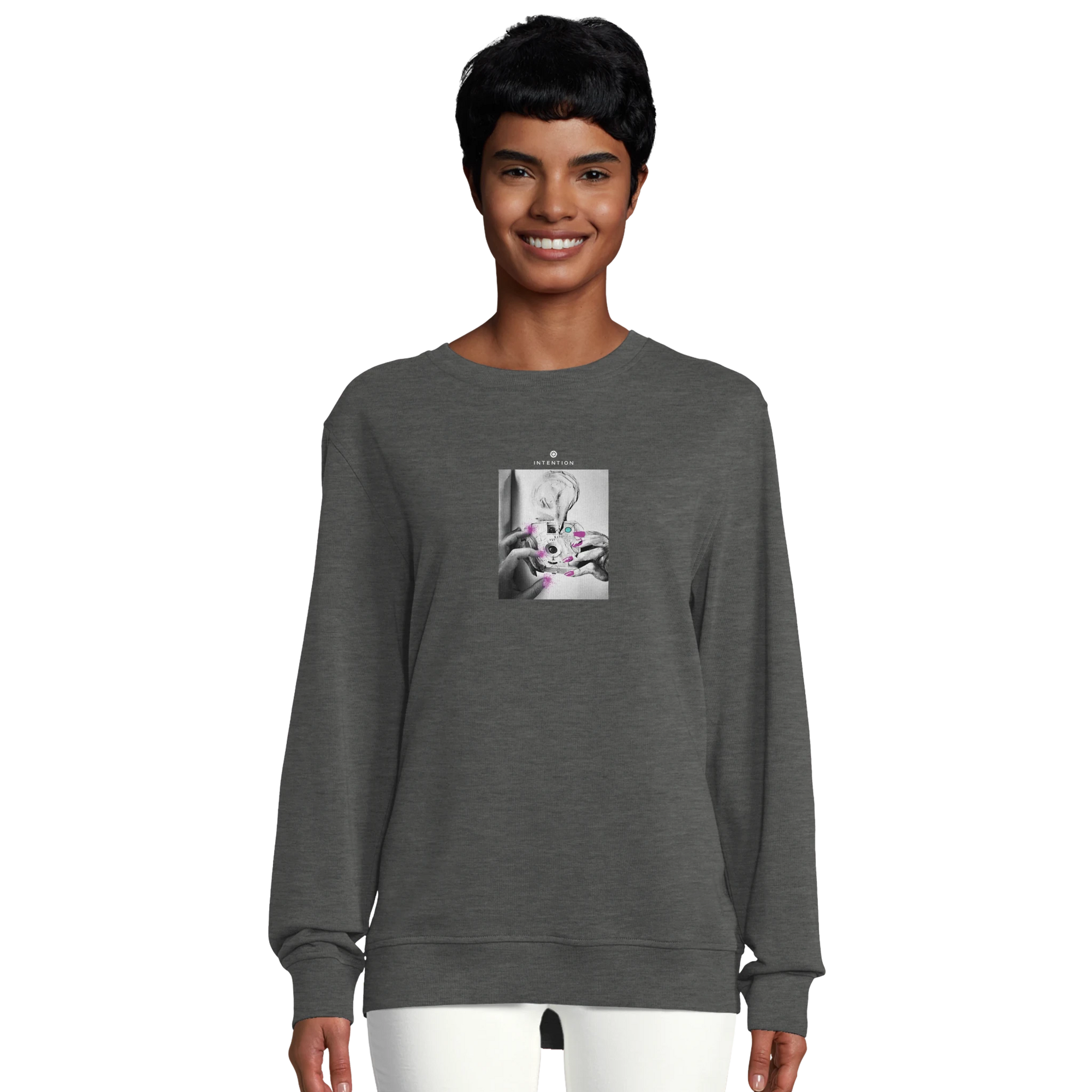 Synergy - "Synch´d Hands" Sweatshirt Grey Melange XS 5