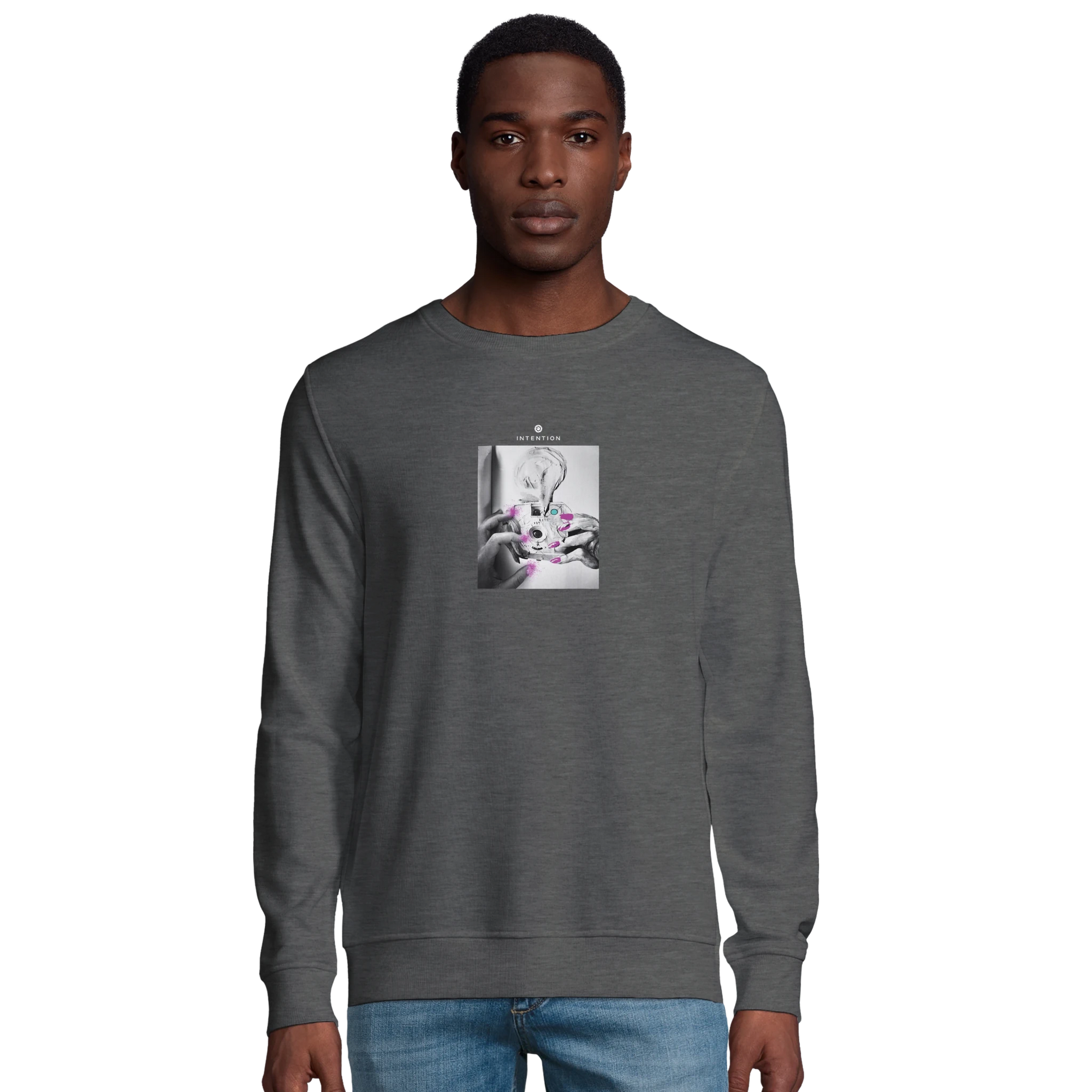 Synergy - "Synch´d Hands" Sweatshirt Grey Melange XS 3