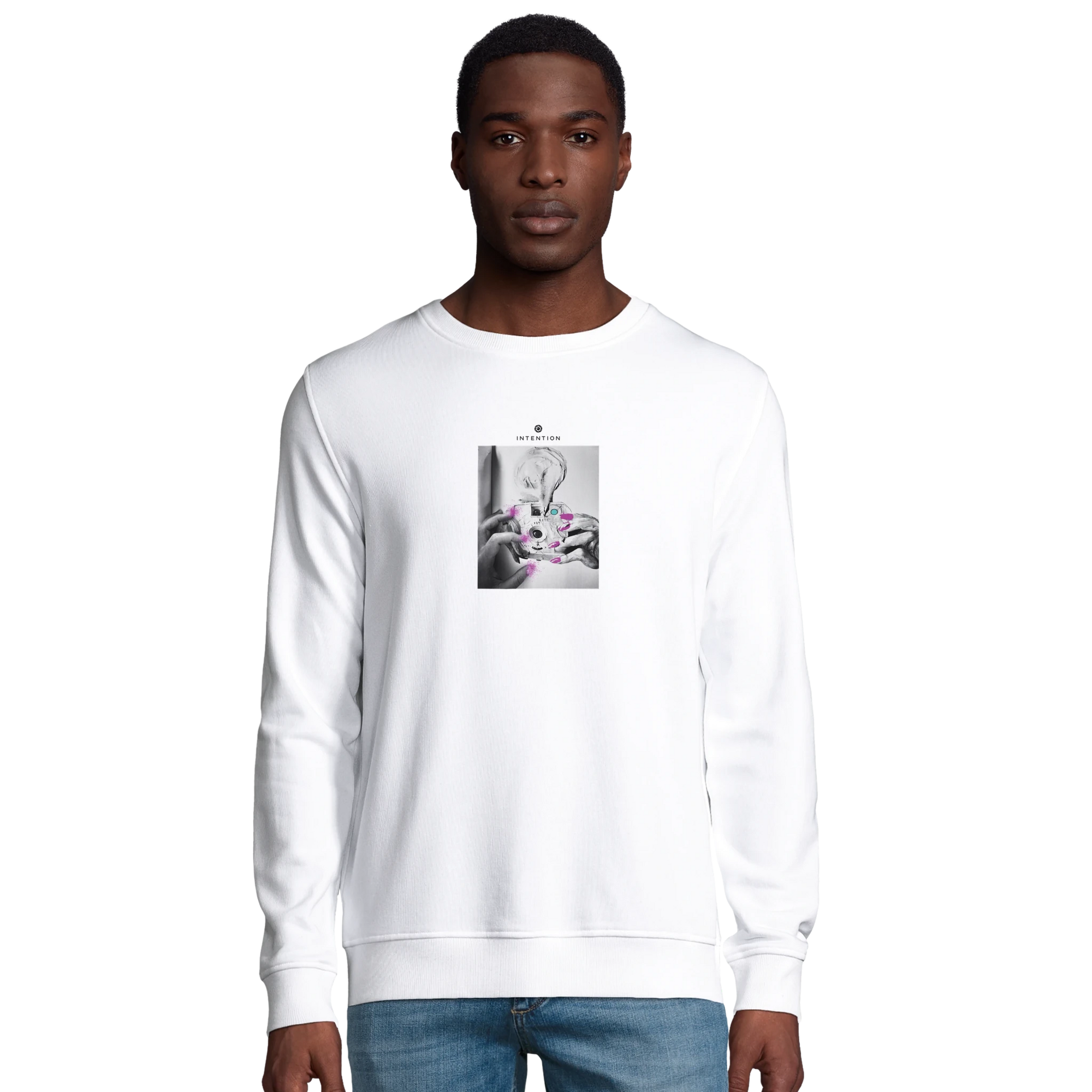 Synergy - "Synch´d Hands" Sweatshirt White XS 3