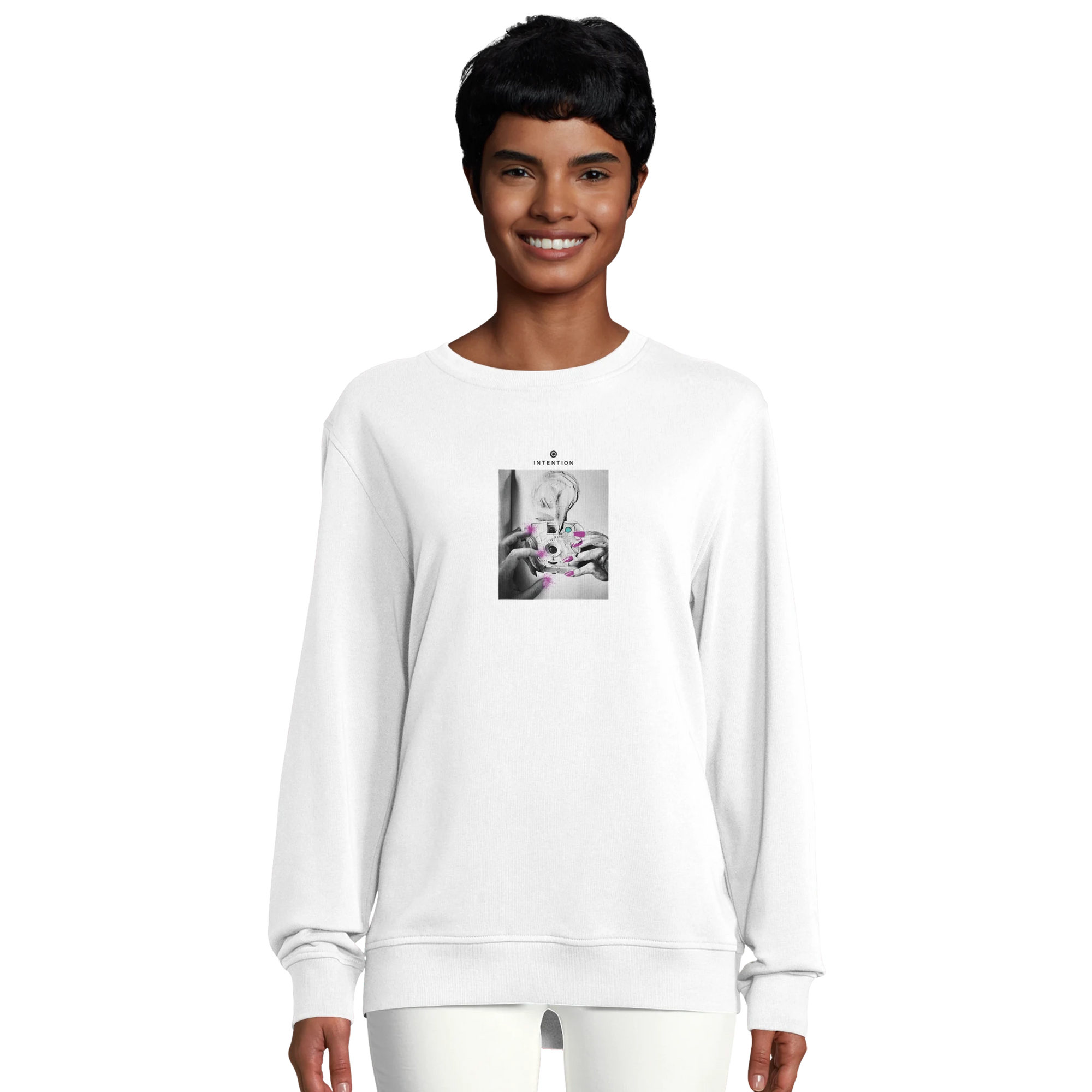 Synergy - "Synch´d Hands" Sweatshirt White XS 5