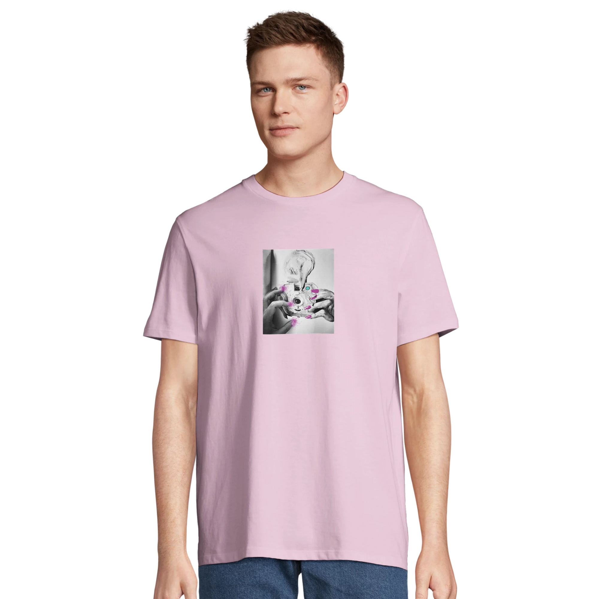 Synergy - "Synch´d Hands" T-shirt Candy Pink XS 43