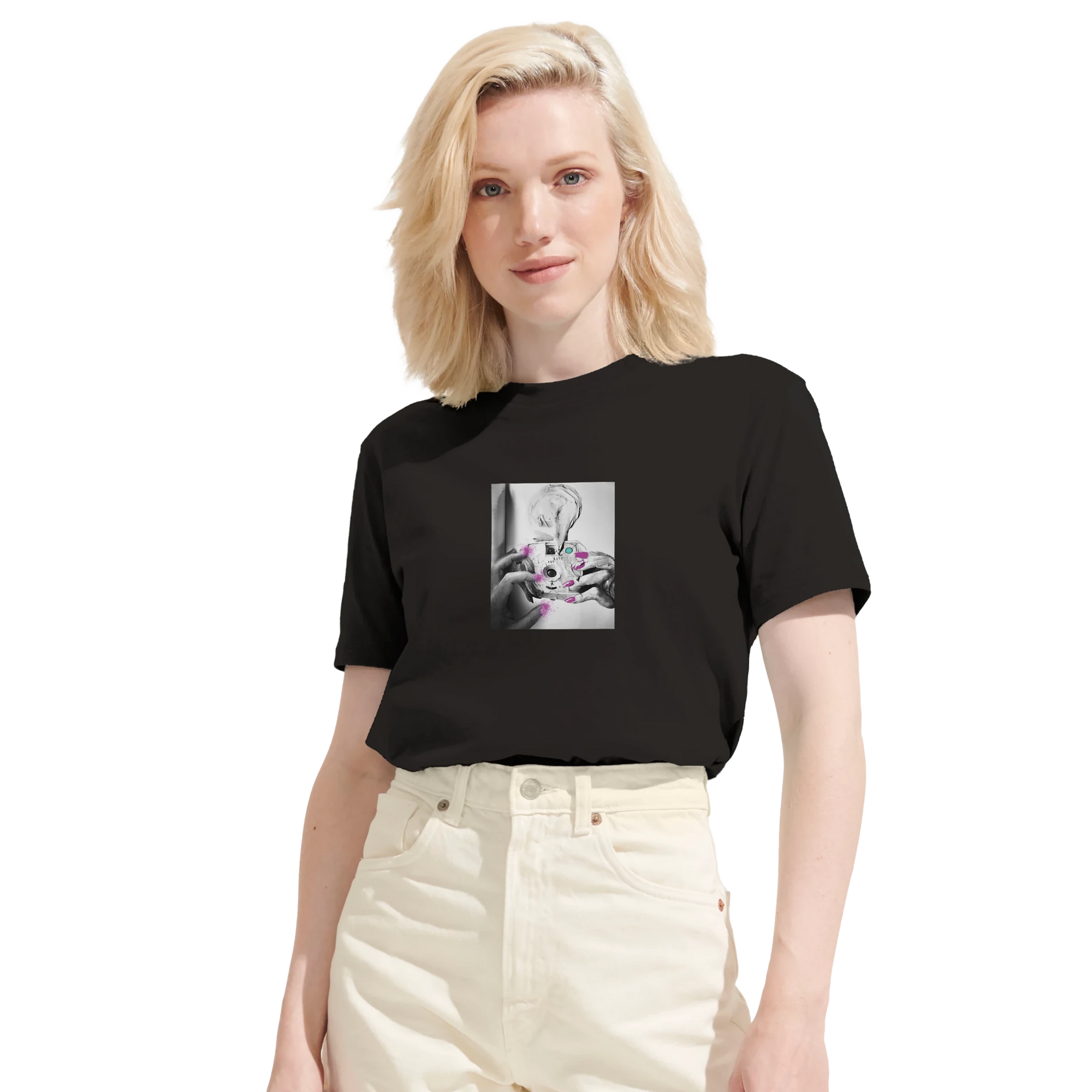 Synergy - "Synch´d Hands" T-shirt Deep Black XS 33