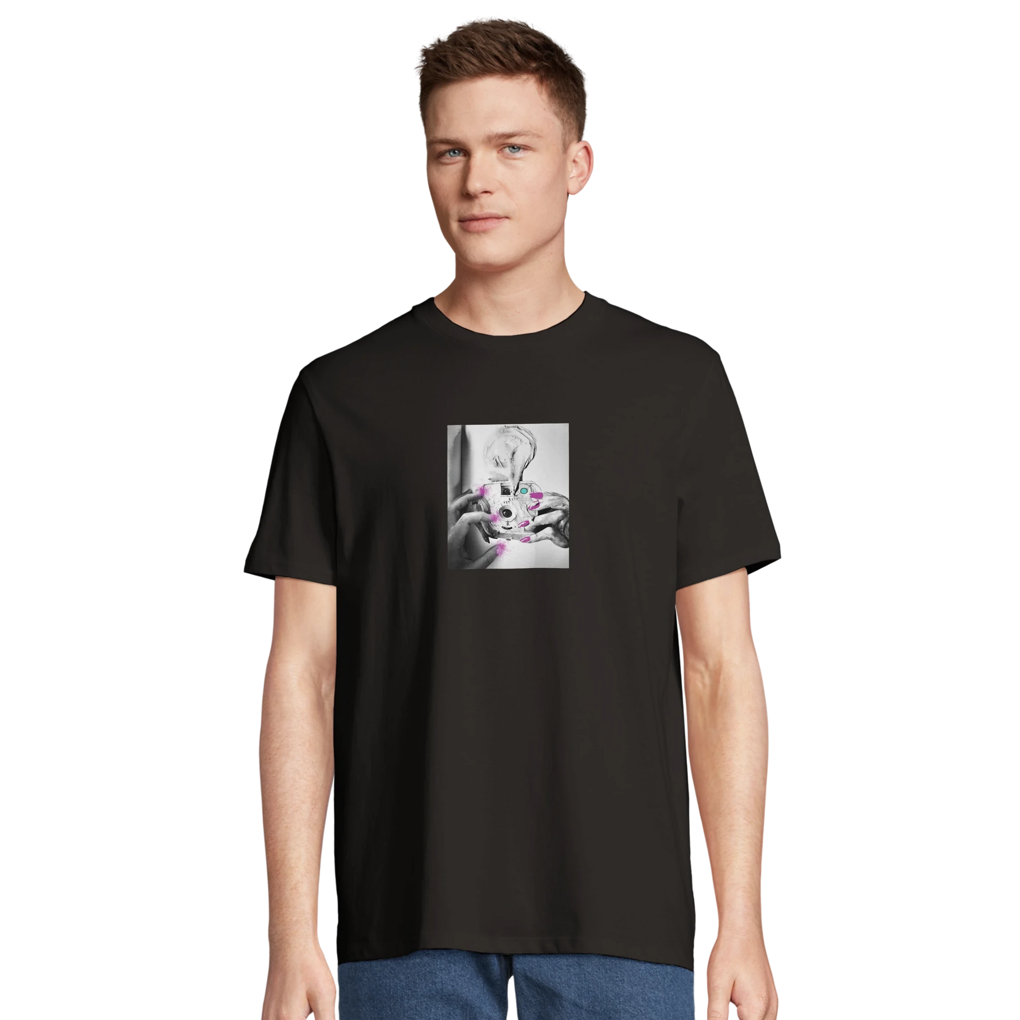 Synergy - "Synch´d Hands" T-shirt Deep Black XS 31