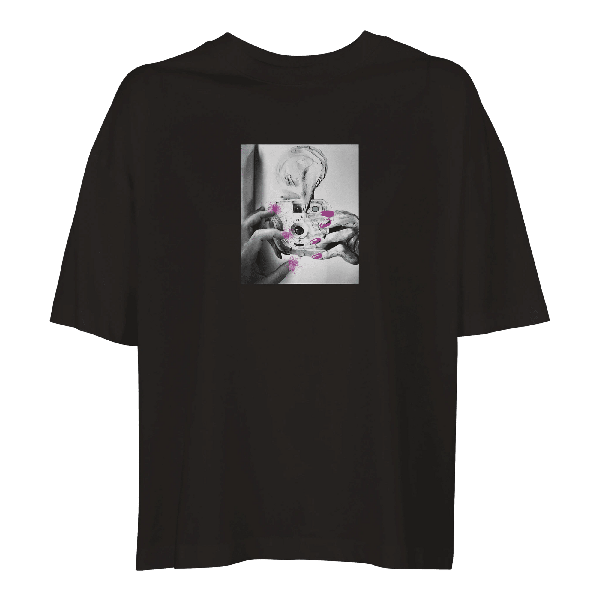 Synergy - "Synch´d Hands" T-shirt Deep Black XS 1