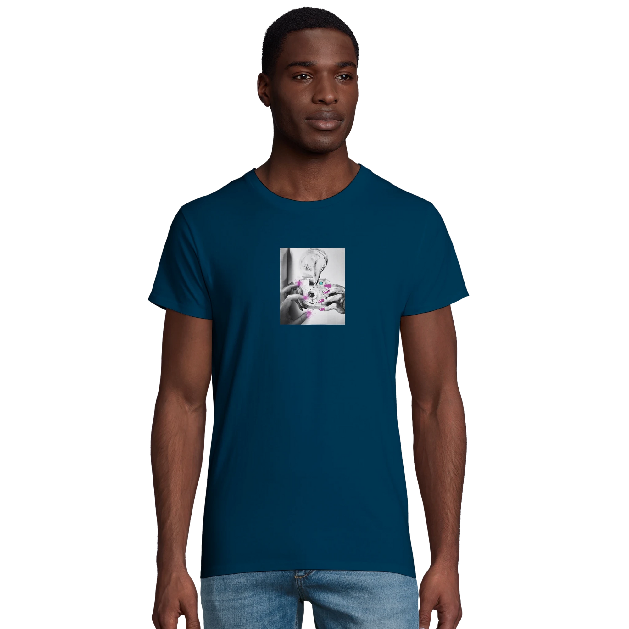Synergy - "Synch´d Hands" T-shirt denim XS 4