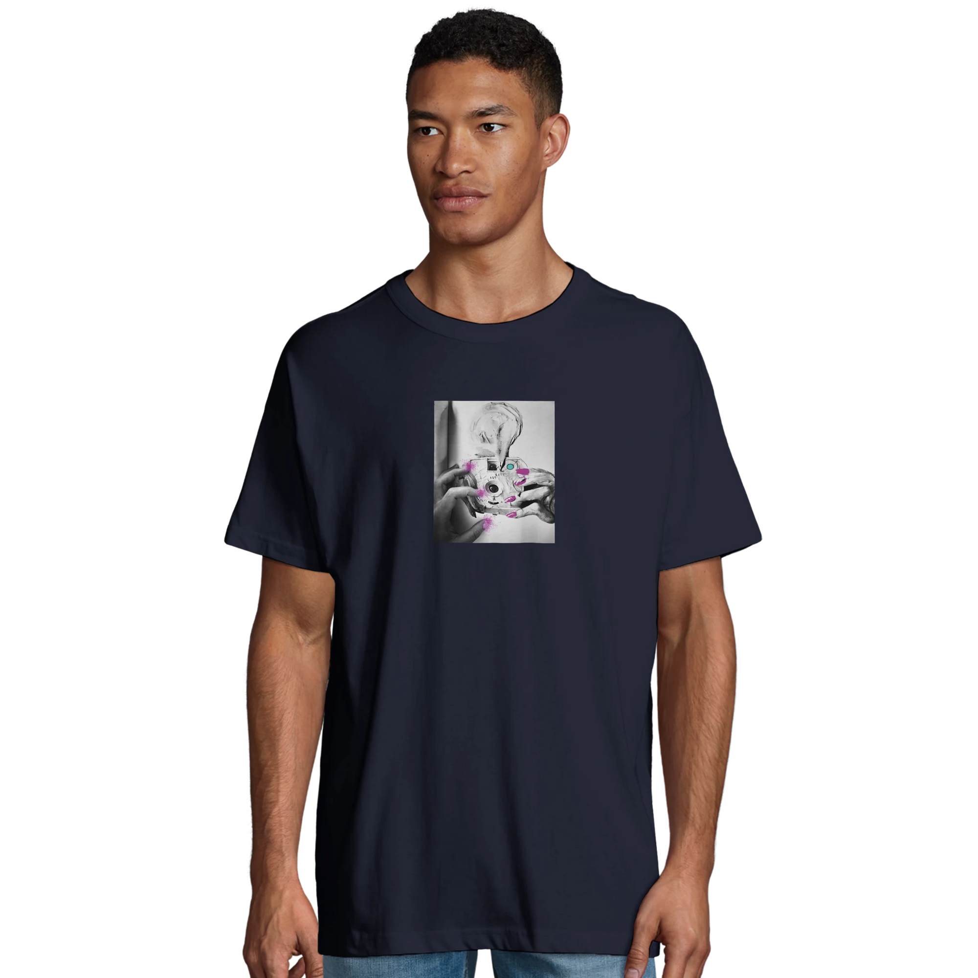 Synergy - "Synch´d Hands" T-shirt French Navy S 4