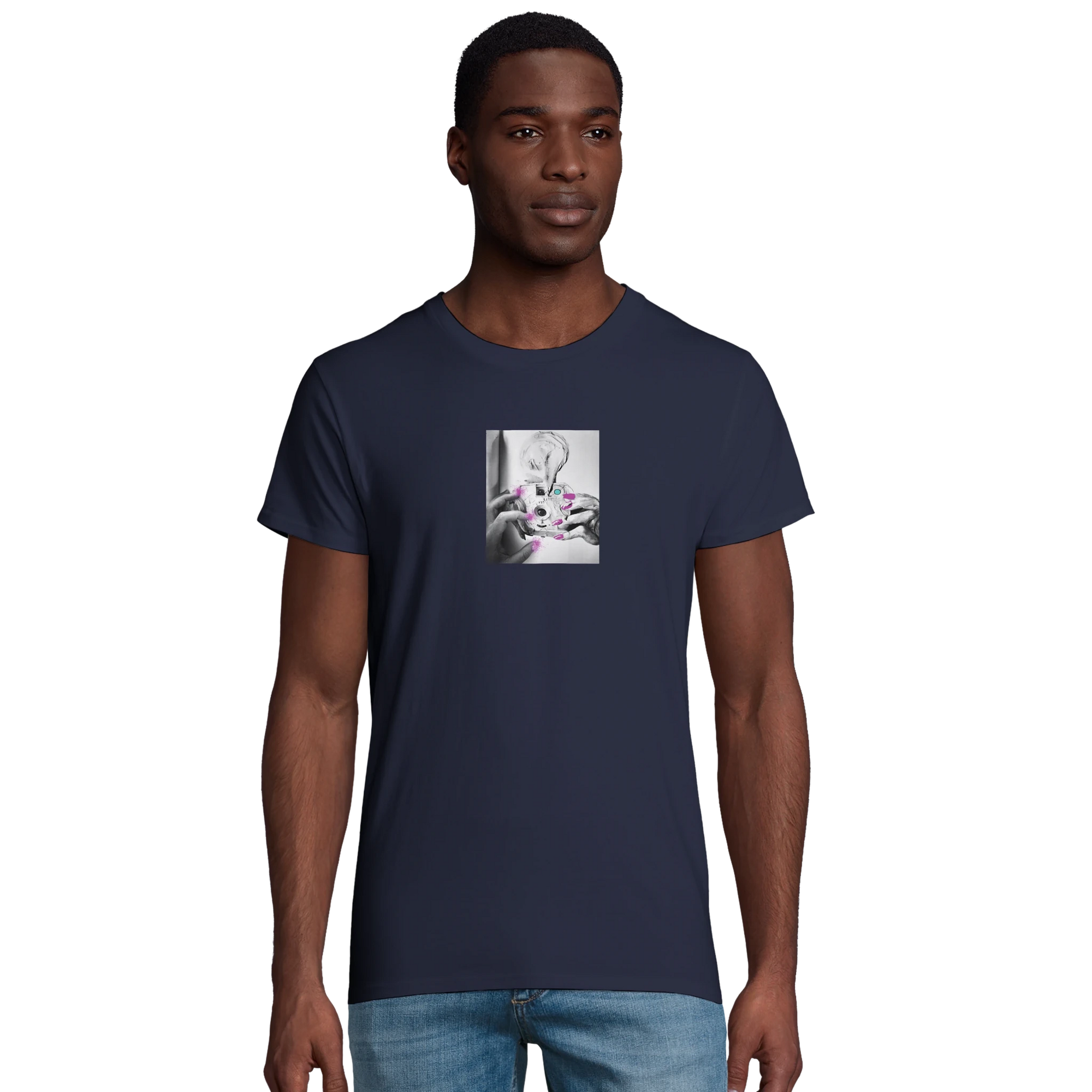 Synergy - "Synch´d Hands" T-shirt French Navy XS 5