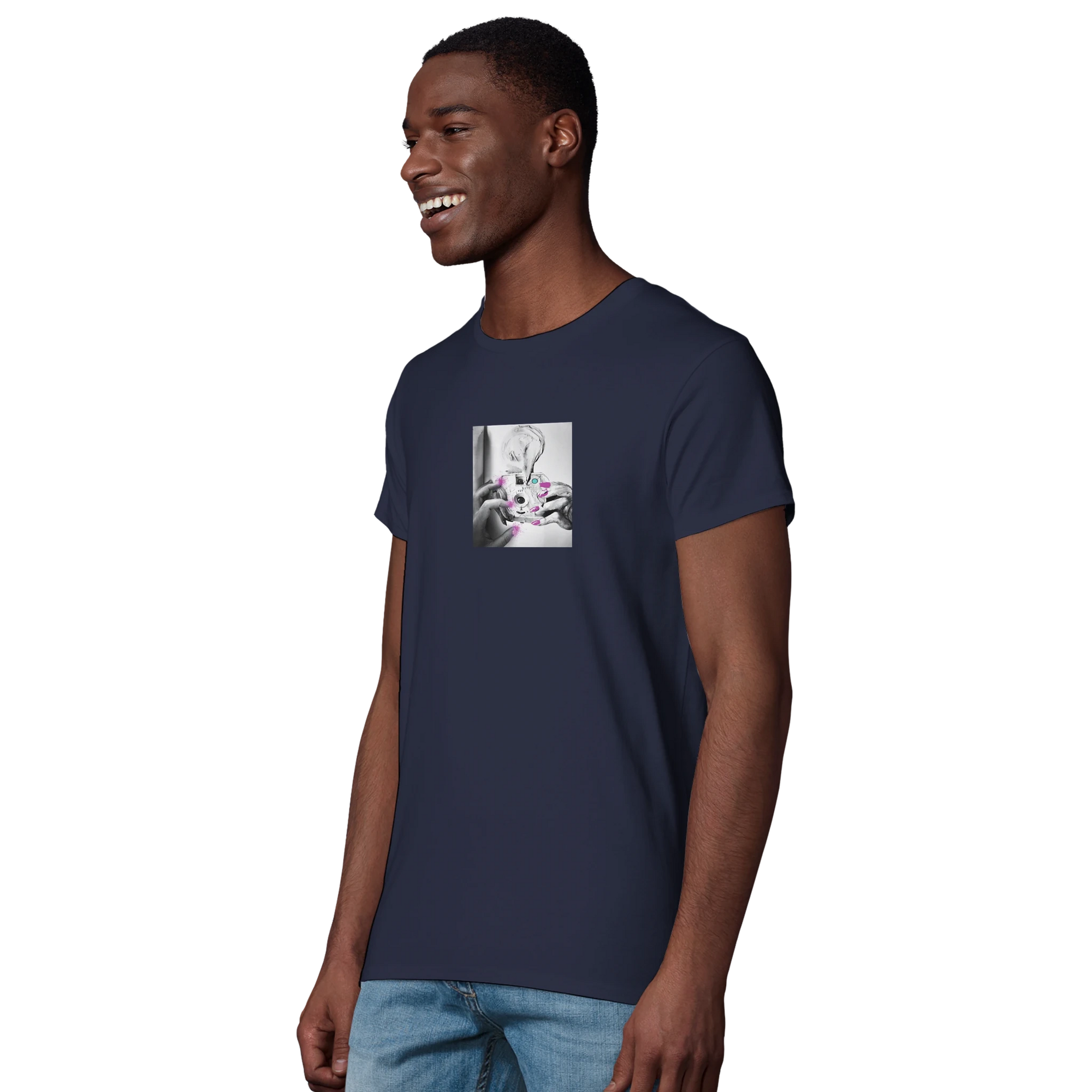 Synergy - "Synch´d Hands" T-shirt French Navy XS 6