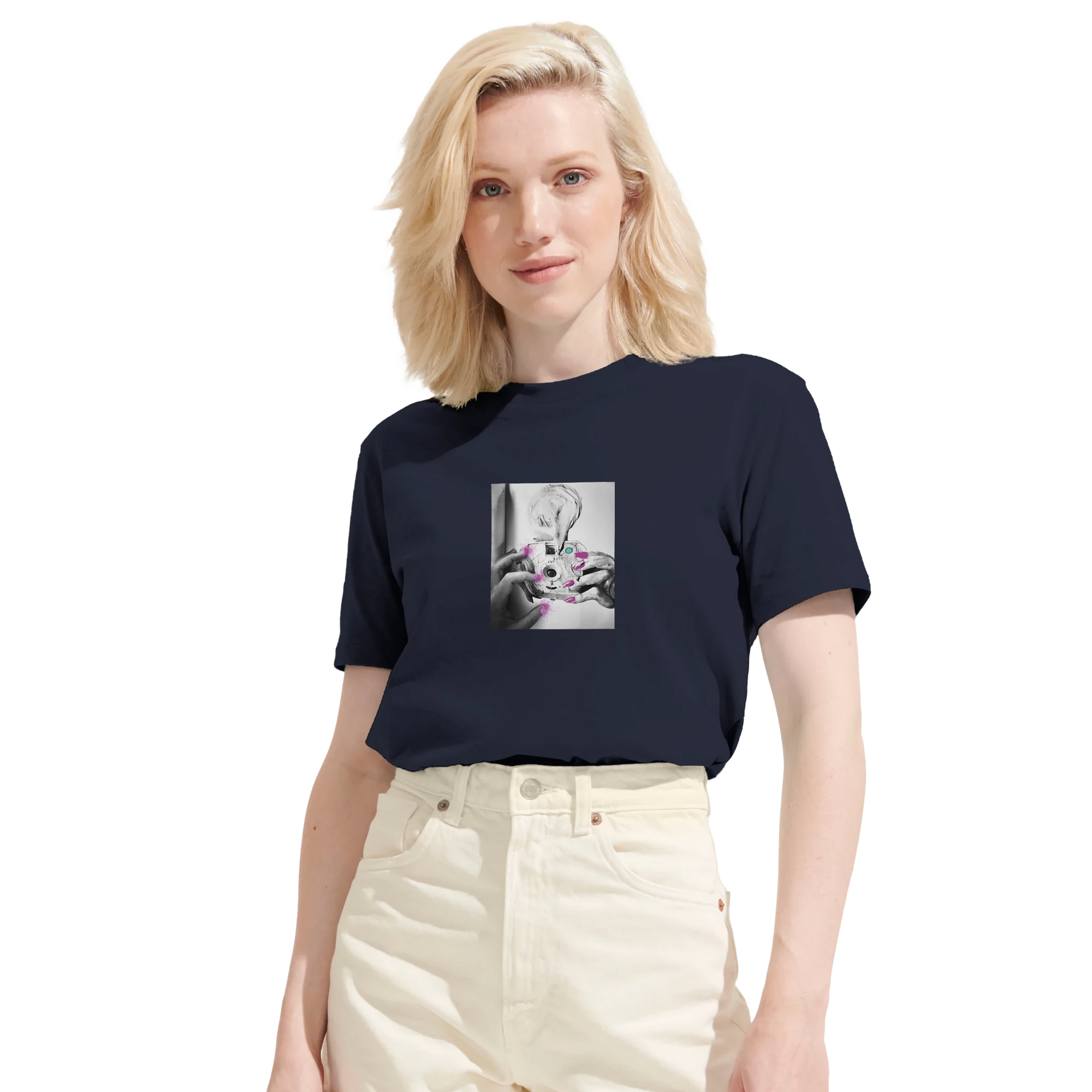 Synergy - "Synch´d Hands" T-shirt French Navy XS 69