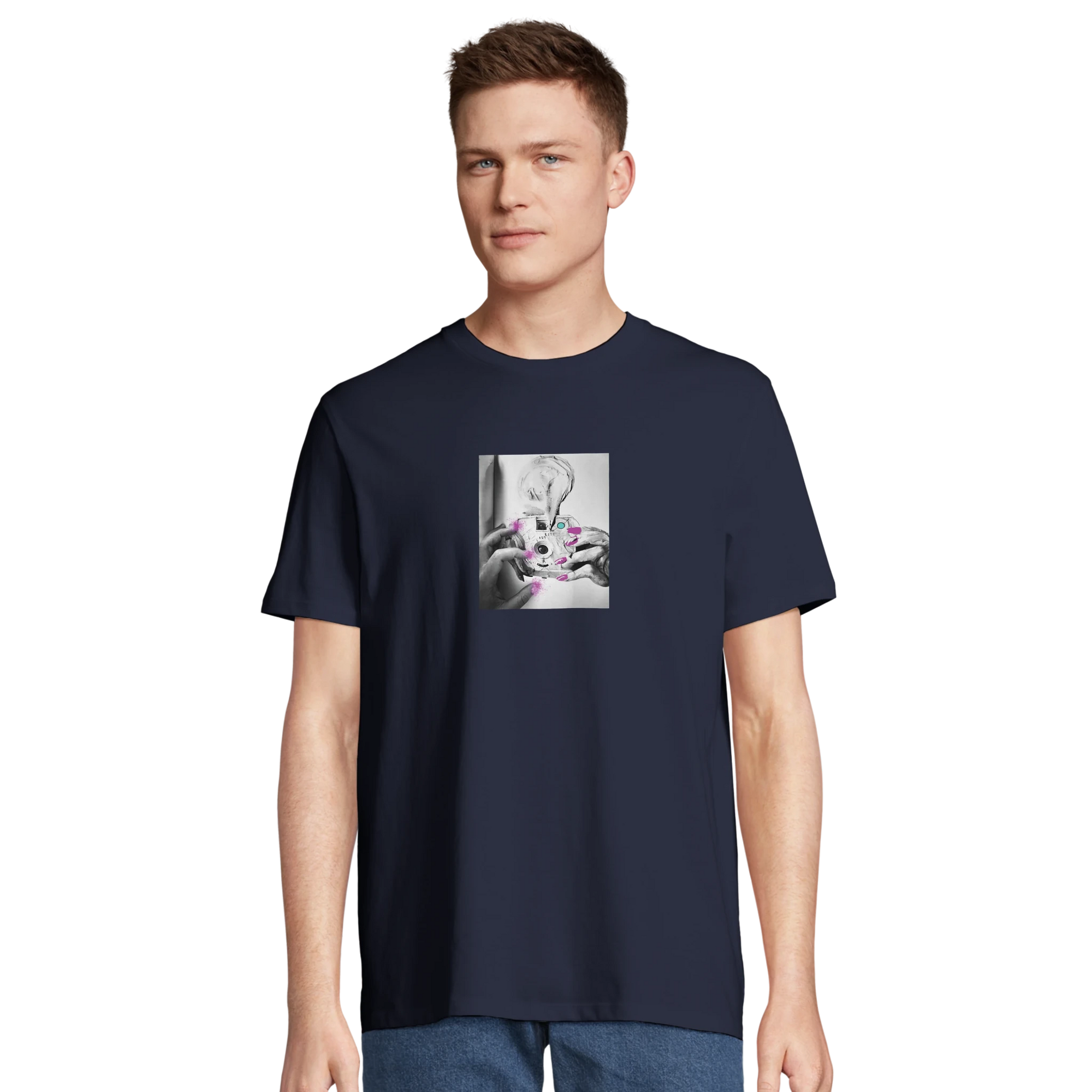 Synergy - "Synch´d Hands" T-shirt French Navy XS 67