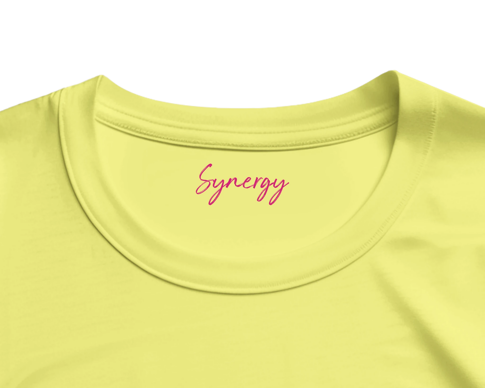 Synergy - "Synch´d Hands" T-shirt Light Yellow S 2