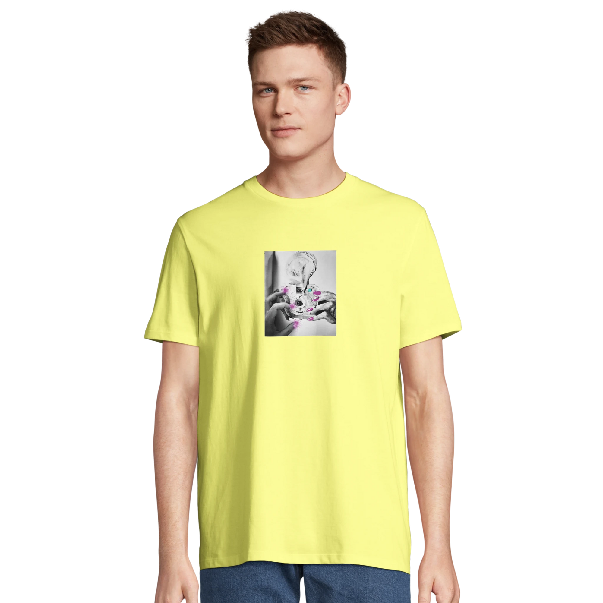 Synergy - "Synch´d Hands" T-shirt Light Yellow XS 61
