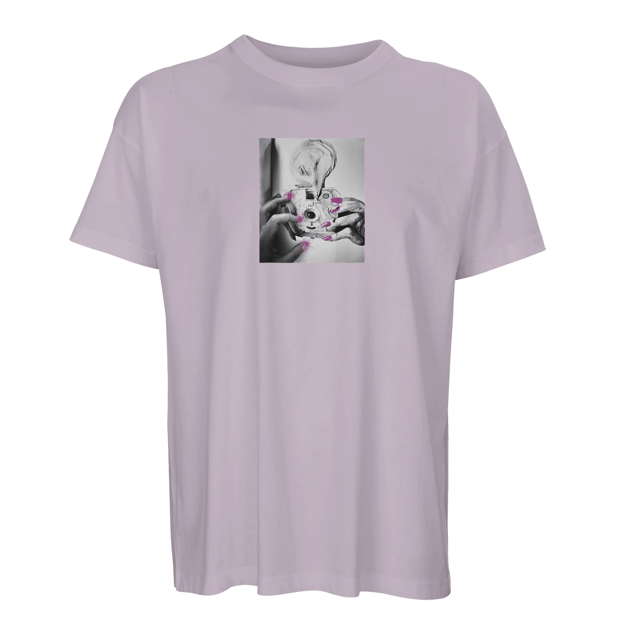 Synergy - "Synch´d Hands" T-shirt lilak S 1