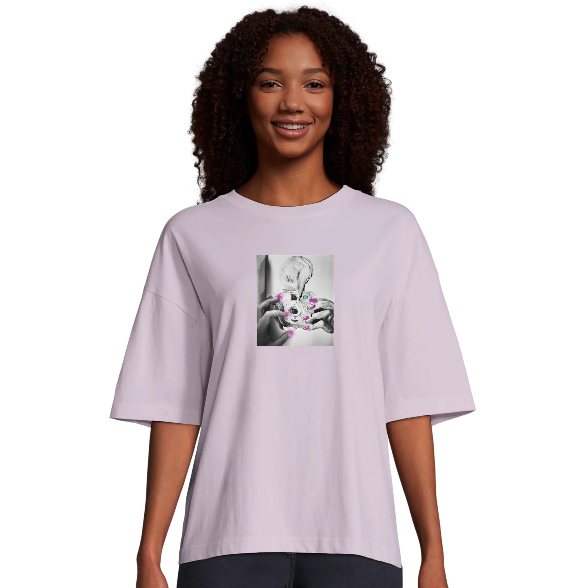 Synergy - "Synch´d Hands" T-shirt lilak XS 4