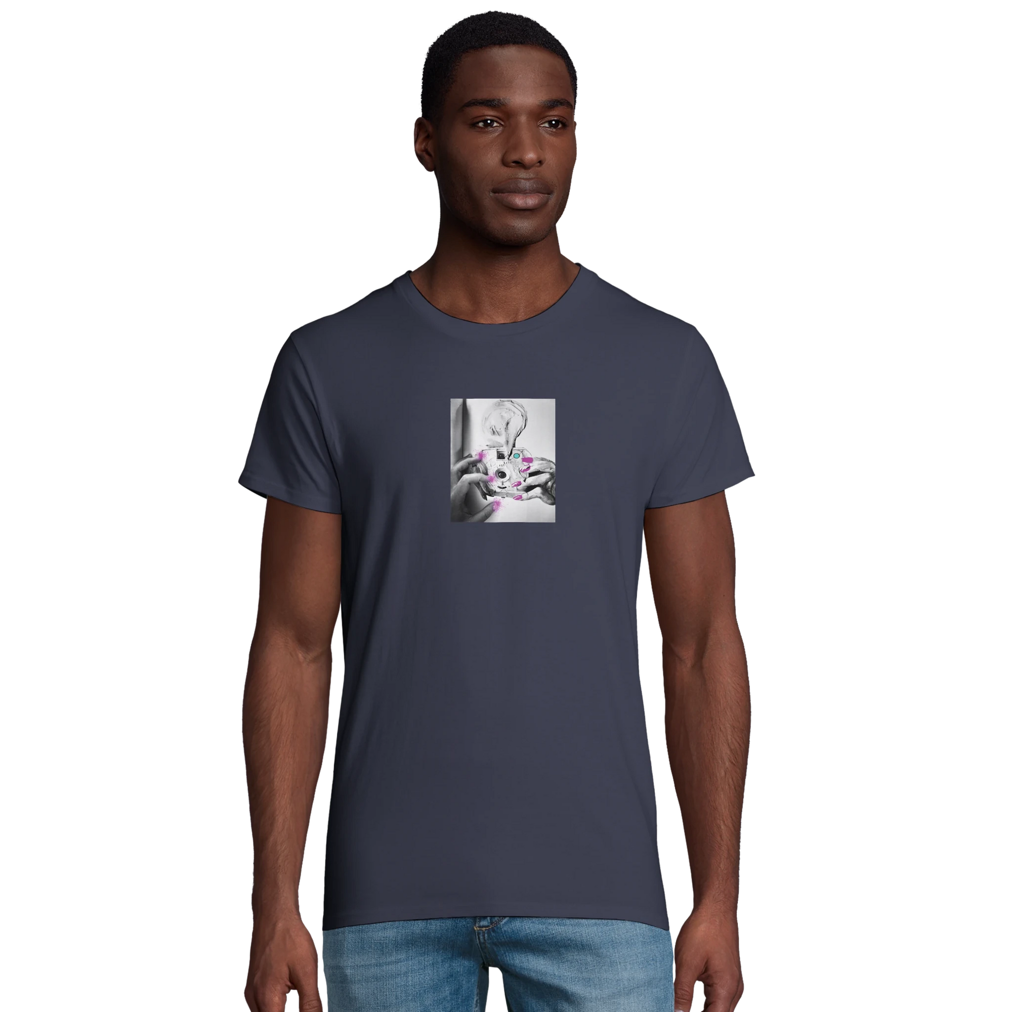 Synergy - "Synch´d Hands" T-shirt mouse grey XS 4