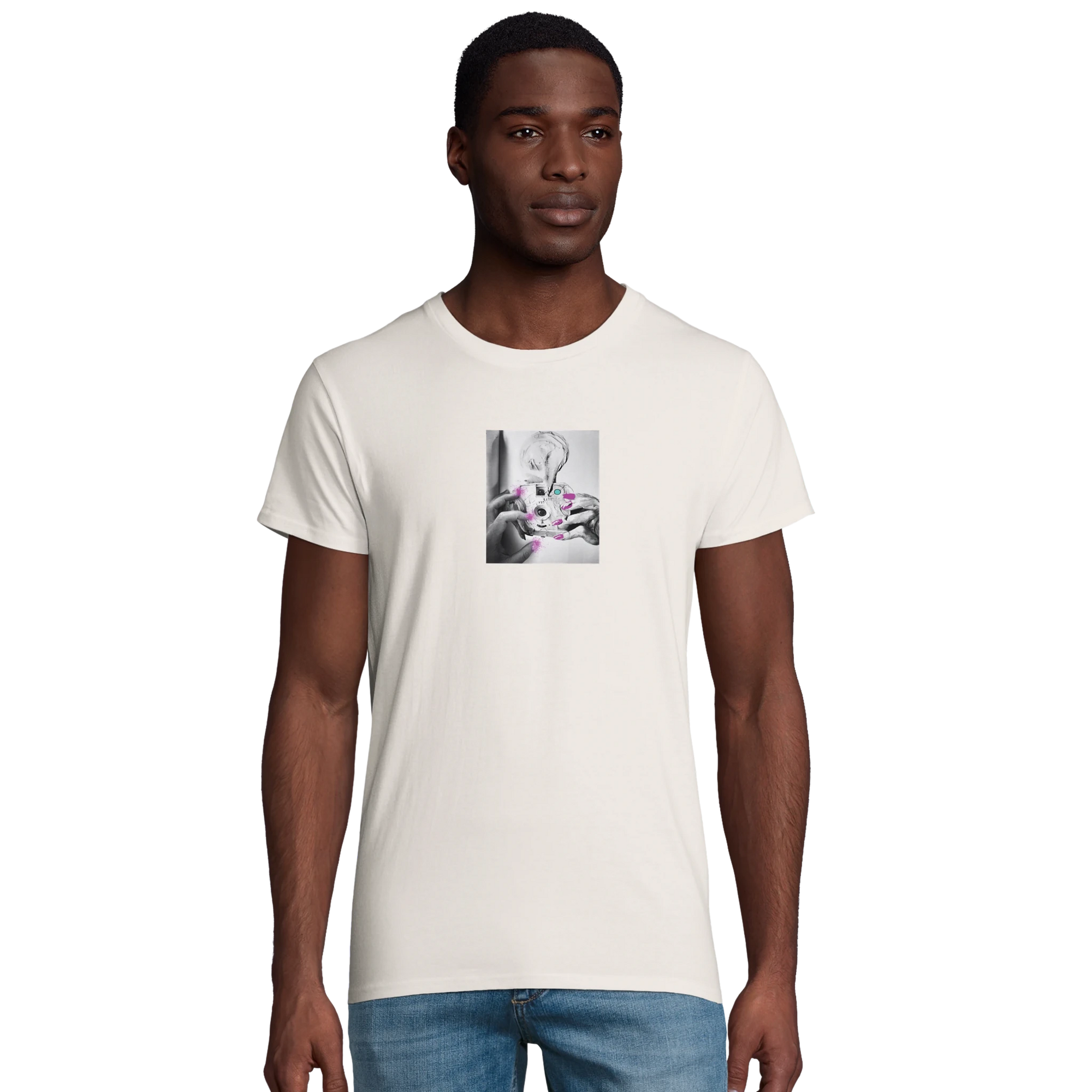 Synergy - "Synch´d Hands" T-shirt Off White XS 4