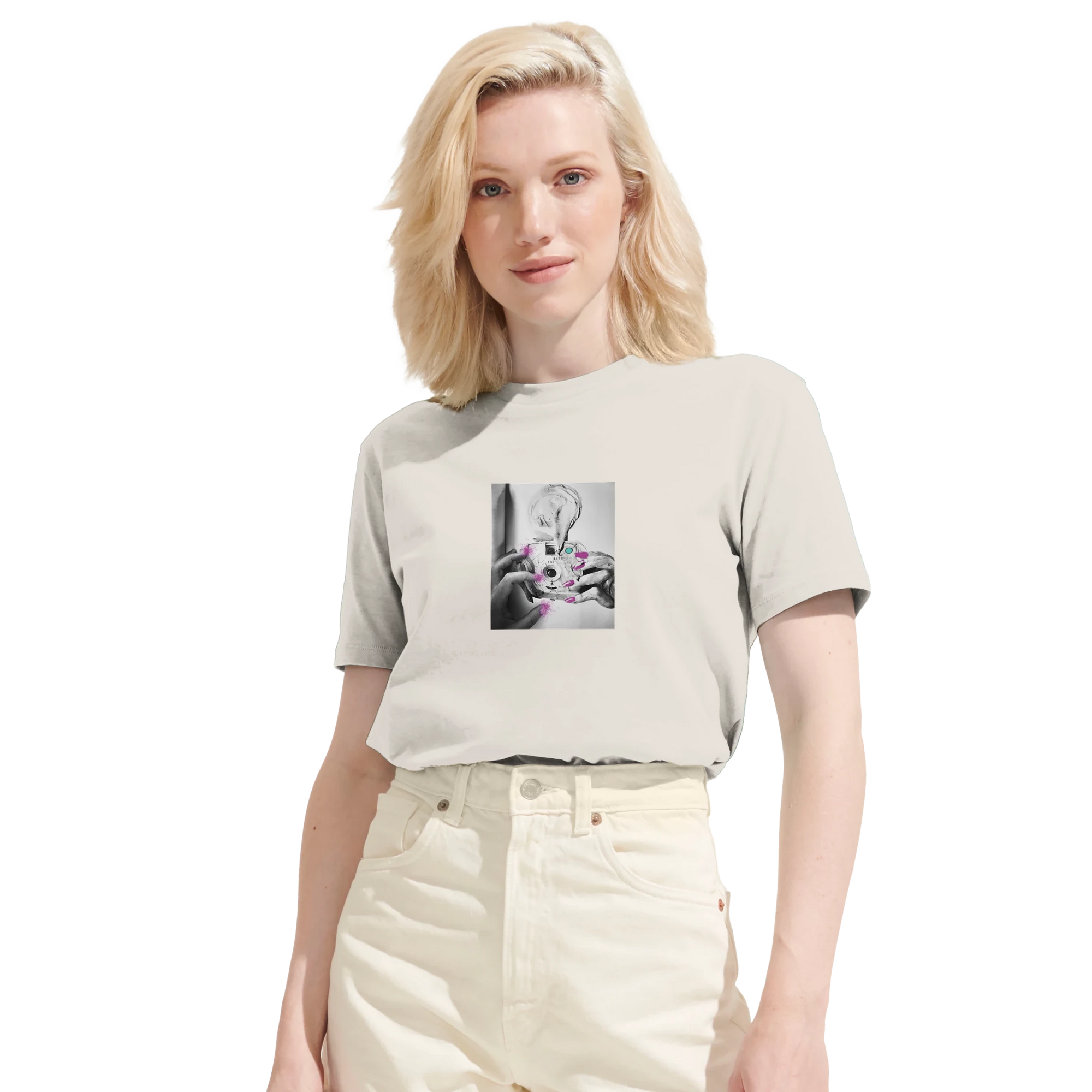 Synergy - "Synch´d Hands" T-shirt Off White XS 15