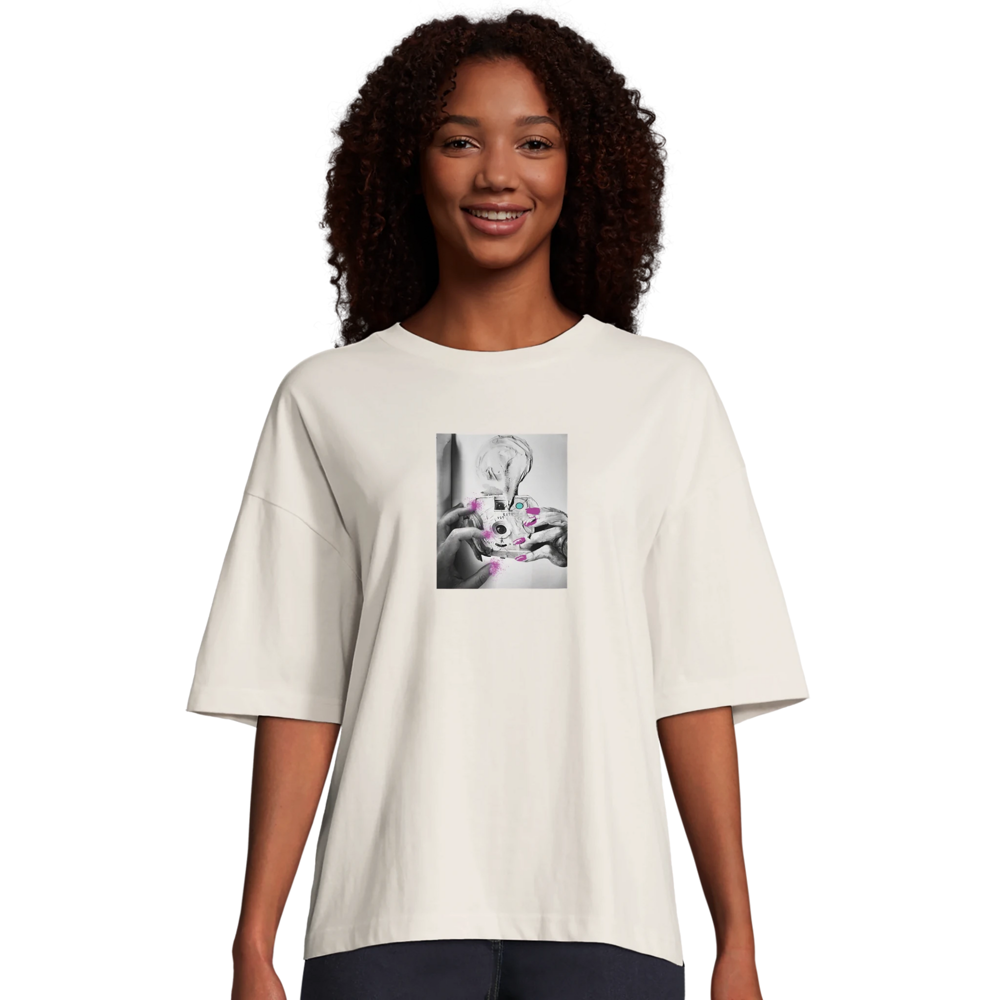 Synergy - "Synch´d Hands" T-shirt Off White XS 4