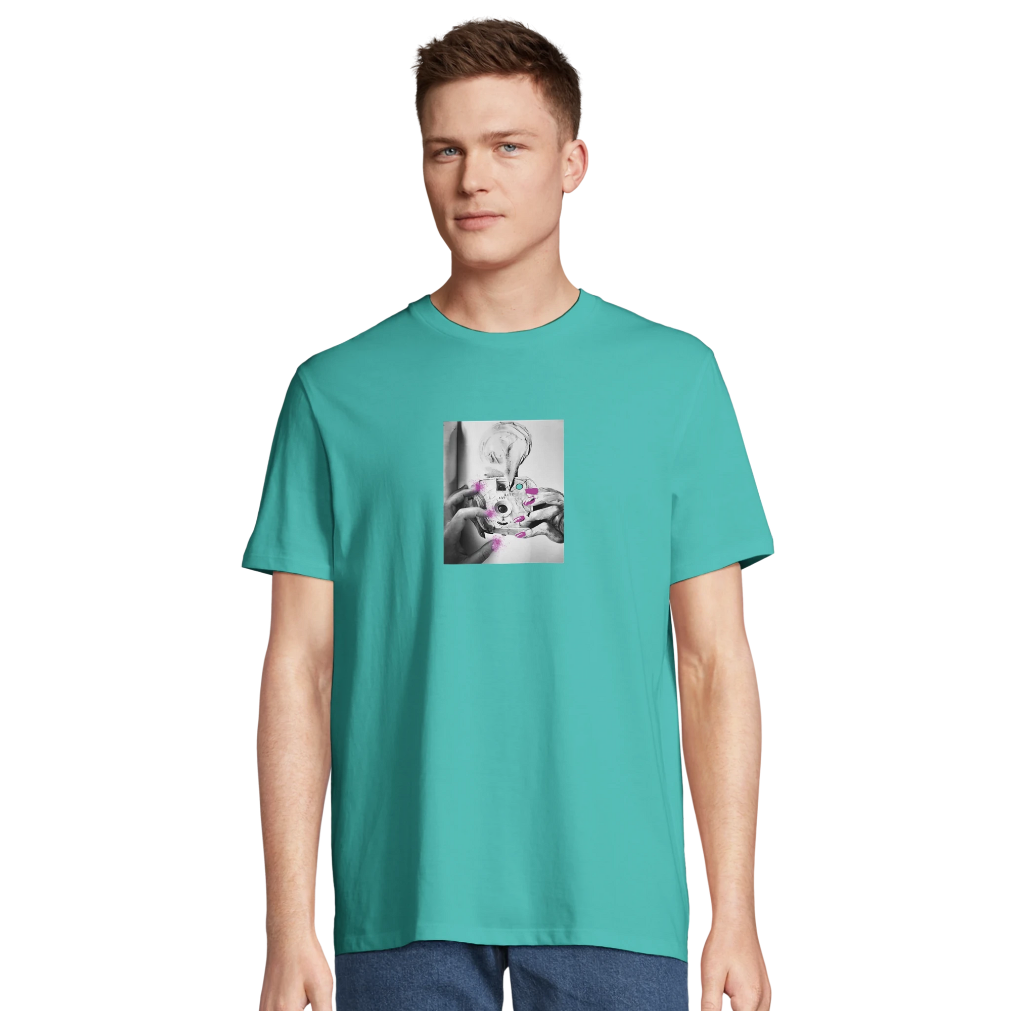 Synergy - "Synch´d Hands" T-shirt pool blue XS 25