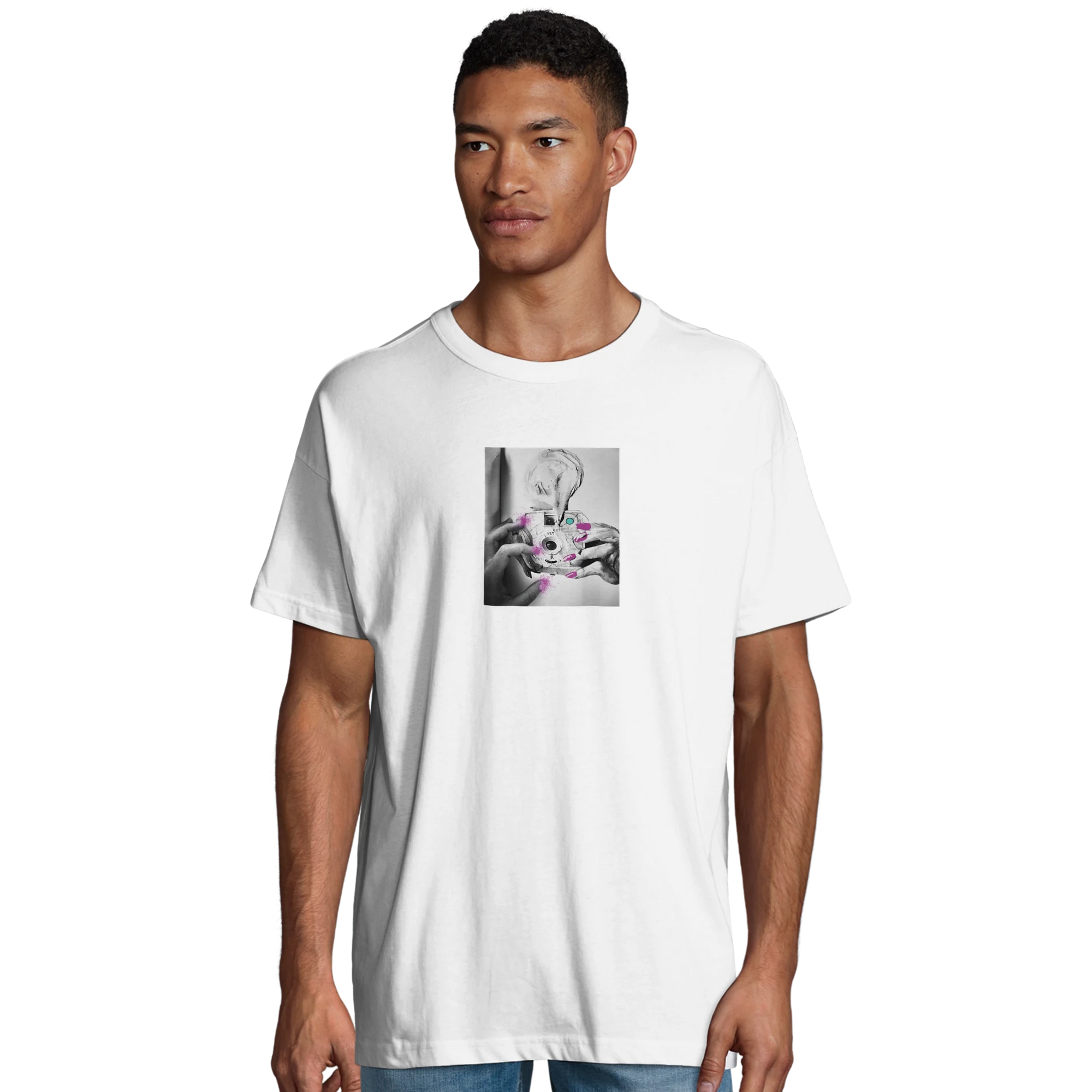 Synergy - "Synch´d Hands" T-shirt White S 4