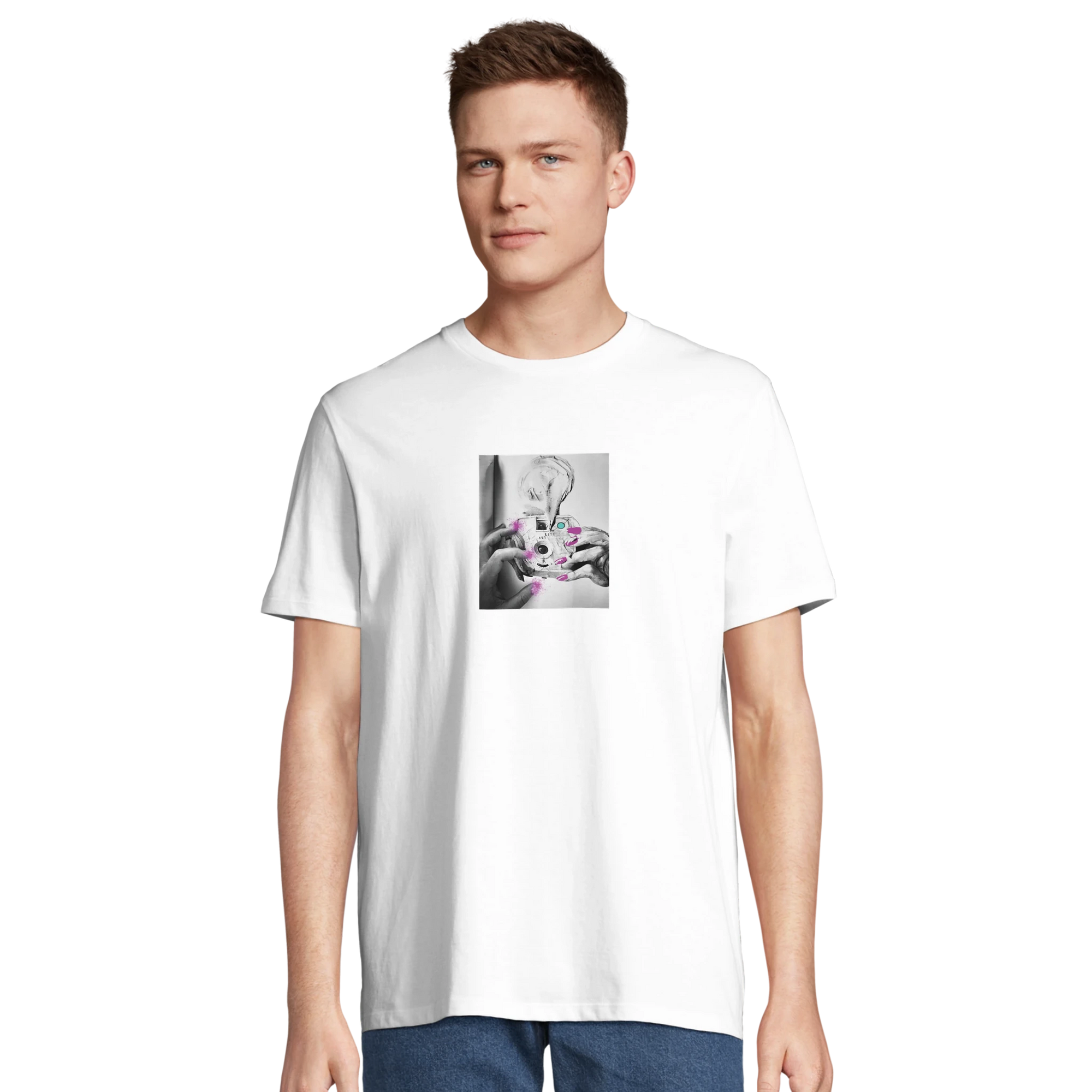 Synergy - "Synch´d Hands" T-shirt White XS 73