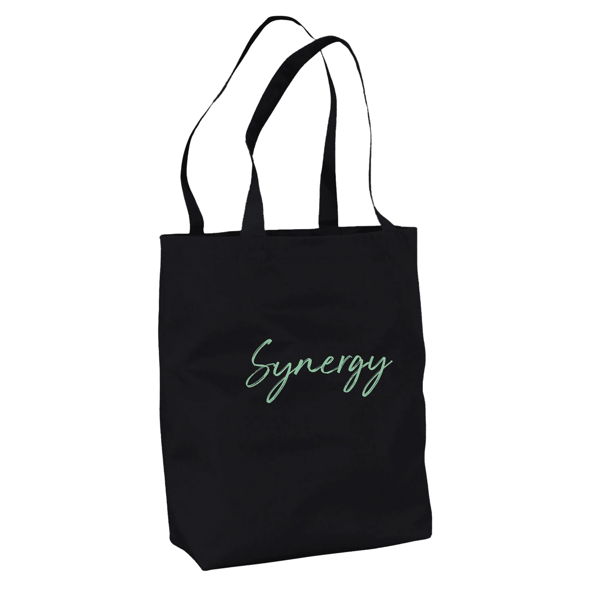 Synergy - "Synch´d Hands" Tote Bag Black 3
