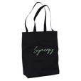 Synergy - "Synch´d Hands" Tote Bag Black 3