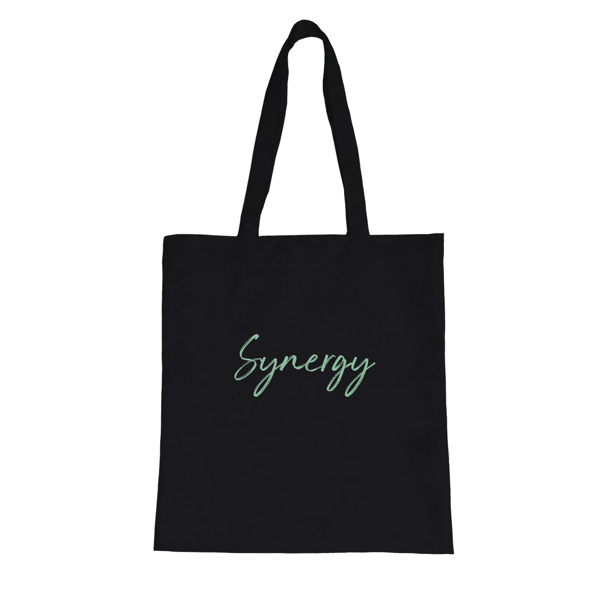 Synergy - "Synch´d Hands" Tote Bag Black 2