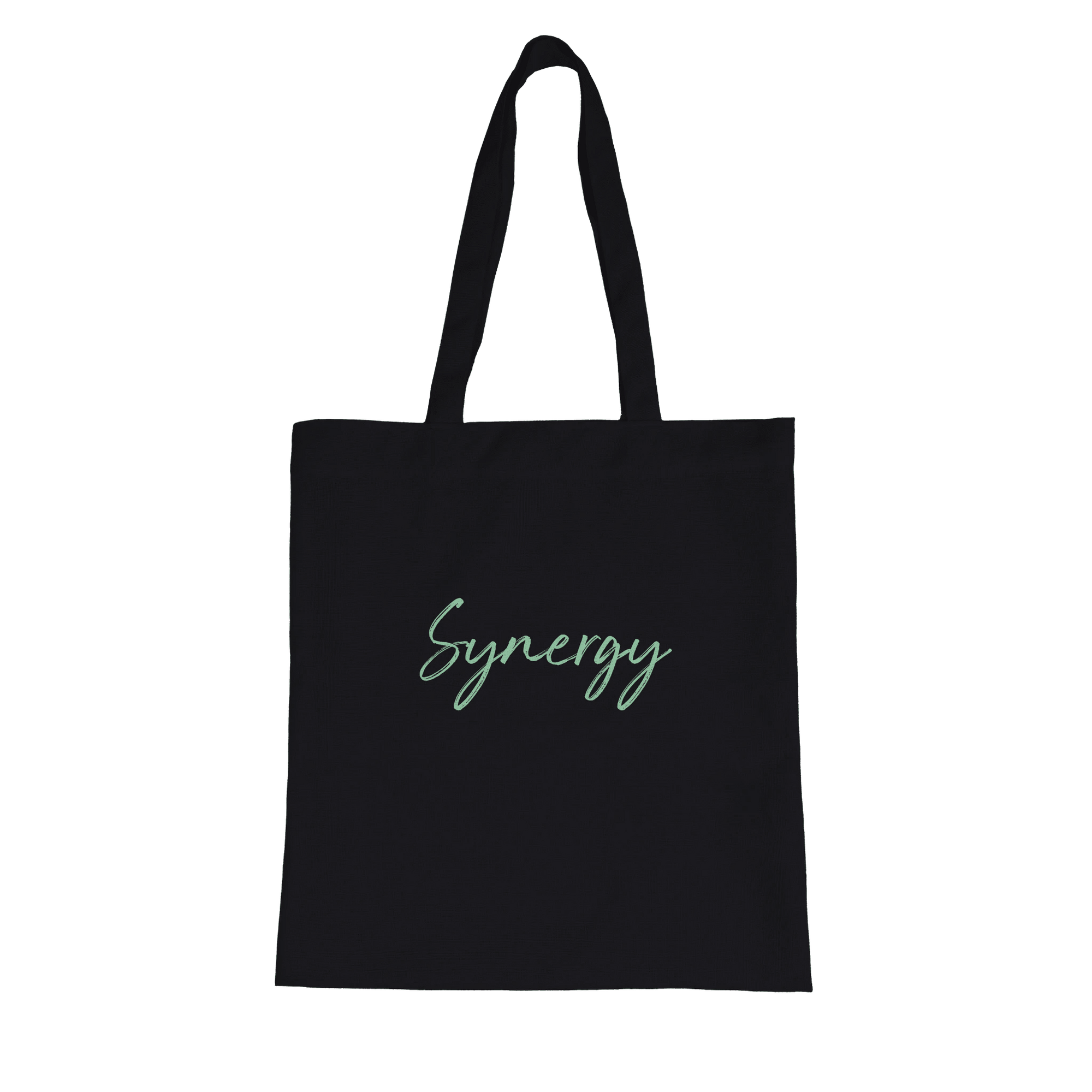 Synergy - "Synch´d Hands" Tote Bag Black 2