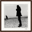The Space We Share Framed print 30x30 cm / 12x12″ Dark wood frame