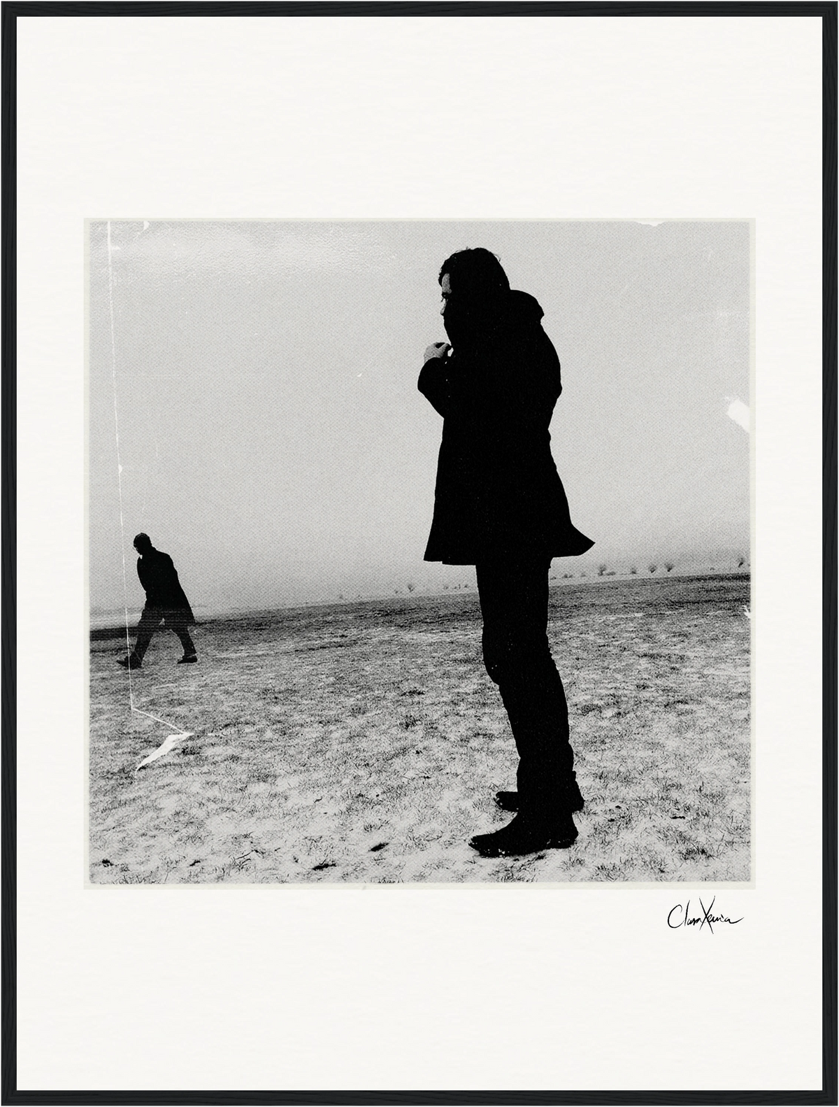The Space We Share Framed print 60x80 cm / 24x32″ Black frame