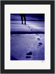 The Unwritten Path Framed print 13x18 cm / 5x7″ Black frame 60