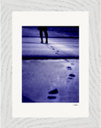 The Unwritten Path Framed print 13x18 cm / 5x7″ White frame 7