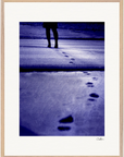 The Unwritten Path Framed print 13x18 cm / 5x7″ White frame 1