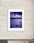 The Unwritten Path  -Framed print cm / 5x7″ White frame