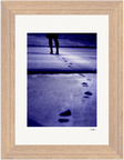 The Unwritten Path Framed print 13x18 cm / 5x7″ Wood frame 23