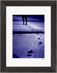 The Unwritten Path Framed print 15x20 cm / 6x8″ Black frame 41
