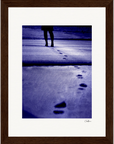 The Unwritten Path Framed print 15x20 cm / 6x8″ Dark wood frame 43