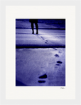 The Unwritten Path, kunstfotografi af ClaraXenia. Indrammet plakat 15x20 cm / 6x8″ hvid ramme 7