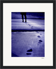 The Unwritten Path, kunstfotografi af ClaraXenia. Indrammet plakat 20x25 cm / 8x10″ sort ramme 62