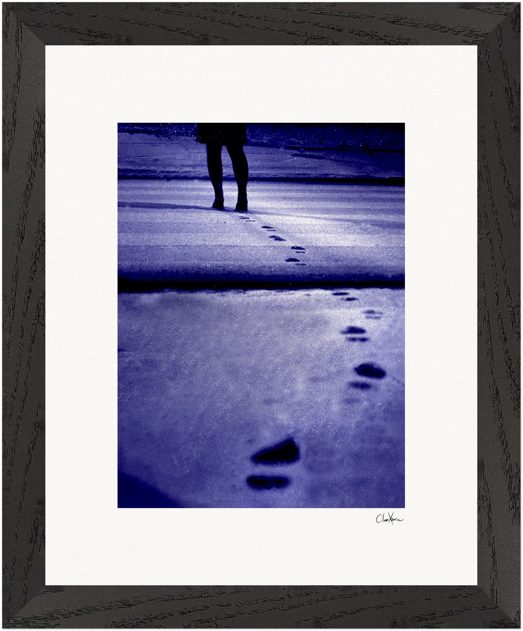 The Unwritten Path Framed print 20x25 cm / 8x10″ Black frame 42