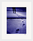 The Unwritten Path, kunstfotografi af ClaraXenia. Indrammet plakat 20x25 cm / 8x10″ hvid ramme 8