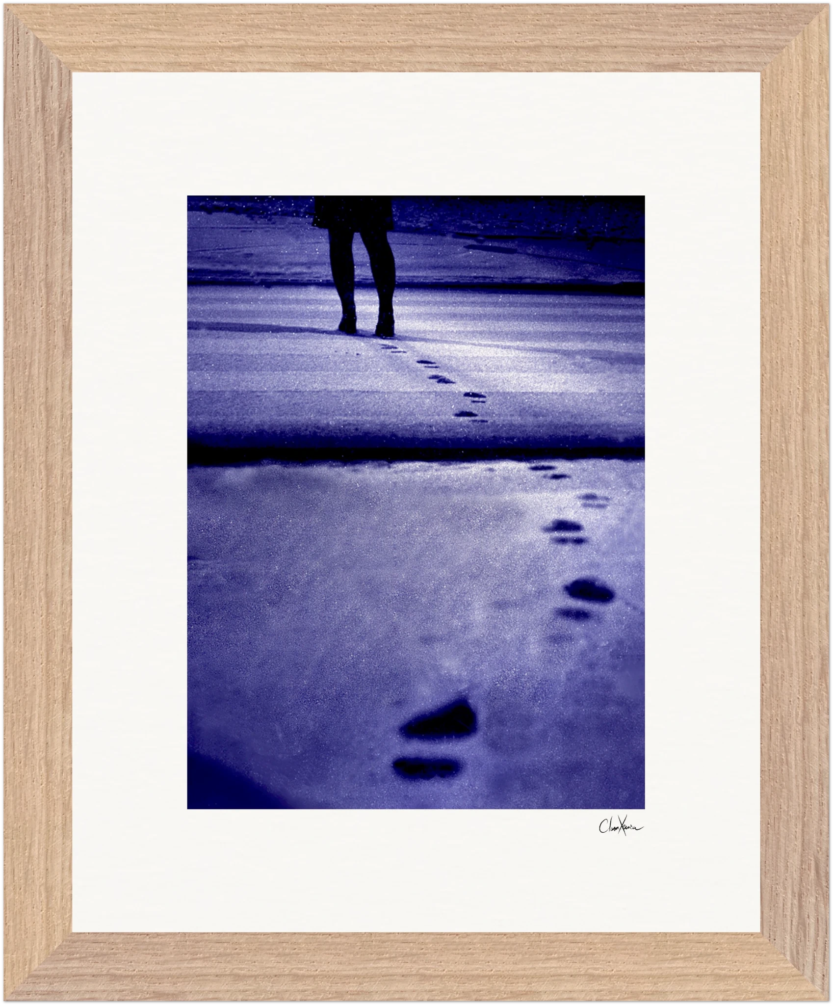 The Unwritten Path Framed print 20x25 cm / 8x10″ Wood frame 25