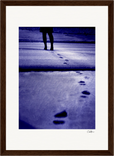 The Unwritten Path, kunstfotografi af ClaraXenia. Indrammet plakat 21x29.7 cm / 8x12" mørk træramme 45