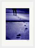 The Unwritten Path, kunstfotografi af ClaraXenia. Indrammet plakat 21x29.7 cm / 8x12" hvid ramme 9
