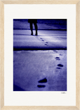 The Unwritten Path, kunstfotografi af ClaraXenia. Indrammet plakat 21x29.7 cm / 8x12" træramme 27