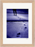 The Unwritten Path Framed print 21x29.7 cm / 8x12" Wood frame 26