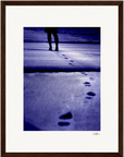 The Unwritten Path Framed print 27x35 cm / 11x14″ Dark wood frame 46